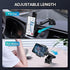 LEEMASING 360 Universal Phone Holder Adjustable Windshield Dashboard Sticky Pad Stand Car Mount Strong Suction