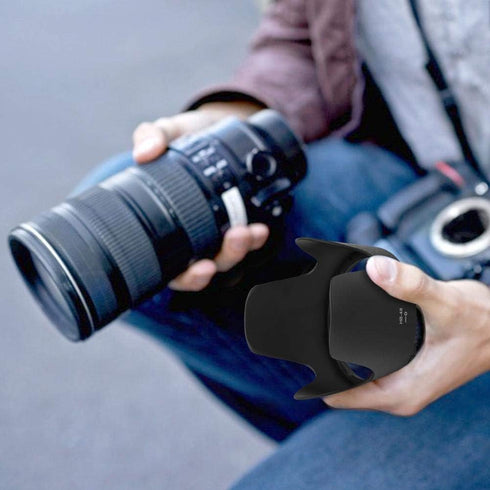 HB 48 Camera Lens Hood for Nikon, Replacement Lens Protector for Nikon AF S 70-200mm f2.8 G VR II Lens