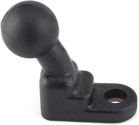 Keenso Universal Motorcycle Mirror Base Mounts Bracket - Fixed Base Ball Holder, GPS Windshield Mount with 10mm Hole