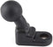 Keenso Universal Motorcycle Mirror Base Mounts Bracket - Fixed Base Ball Holder, GPS Windshield Mount with 10mm Hole