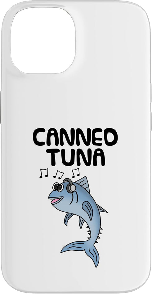 Canned Tuna Sound Guy Musician Funny By DoodleRob Canned Tuna, Sound Engineer DJ Musician Fish Funny Case for iPhone 14