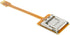 cablecc Micro SD TF Memory Card Kit Male to SD Female Extension Soft Flat FPC Cable, 10cm