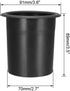 uxcell 4Pcs 75mm x 89mm Speaker Port Tube for Subwoofer Bass Reflex