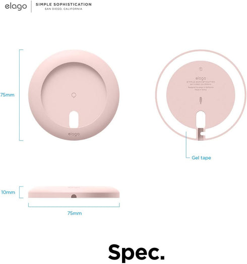 elago Charging Pad Compatible with MagSafe Charger, for iPhone 15/14/13/12 Models, AirPods Pro & AirPods 3, Magnetic