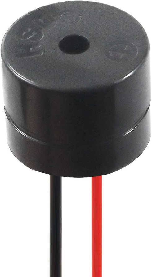 25PCS Active Electronic Buzzer, Wired Connector DC 3-12V, 85dB