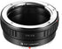 K&F CONCEPT X-Pro1 X-E1 X-M1 Lens Mount Adapter Pentax PK Lens to Fuji FX Mount Camera Adapter Fits