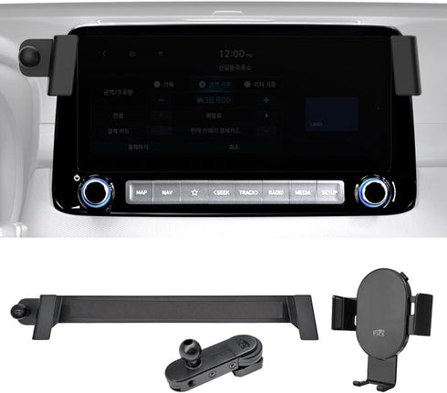 FICS Phone Holder Compatible with Hyundai KONA 2023, Customized Phone Mount Accessories for KONA 2023