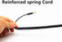 k8 Single Side Earphone in-Ear Stereo to Mono Earbud Headphones, 3.5mm Plug Metal Noise Isolating Earplugs with Mic,