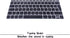 HRH Black Silicone Keyboard Cover Skin for MacBook Pro 13" A1708 A1988 No Touch Bar & MacBook 12" A1534