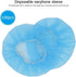 Tvoip 100Pcs Blue Non-Woven Sanitary Headphone Ear Cover, Disposable Super Stretch Covers for On Ear Headphones