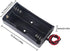DORHEA 12PCS 18650 18650 3.7V, 1/2/3/4 3.7V 1/2/3/4 18650 Battery Holder Bundle with Wire Battery Holder Case x Series