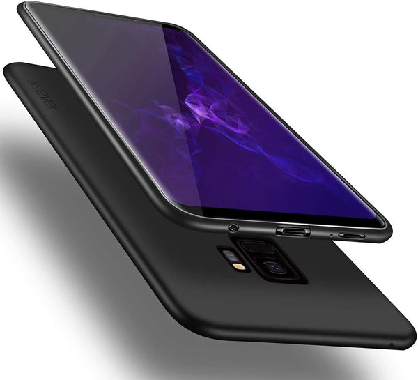 X-level Samsung Galaxy S9 Case, Slim Fit Soft TPU Ultra-Thin Mobile Phone Cover, Black