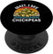 Vintage Wait, I See Chickpeas Food Lover Vintage Chickpeas Wait, I See Chickpeas Retro Chickpeas PopSockets Standard PopGrip