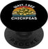 Vintage Wait, I See Chickpeas Food Lover Vintage Chickpeas Wait, I See Chickpeas Retro Chickpeas PopSockets Standard PopGrip