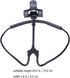 LIFKOME Phone Stand Hanging Mobile Home Phone U-Shape Flexible Universal Men Person Bracket Lazy Mount U Use and Desktop for Shape Stand Black Holder Women Neck Rack Live Cellphone Stand