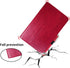 Premium Slim Synthetic Leather Flip Stand Case for Google Nexus 7 2013 FHD 2nd Gen Tablet, Magnetic Closure (Red)