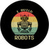 I Build Retro Vintage Robots Robotics Engineer PopSockets Standard PopGrip