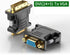 DVI to VGA Adapter,DVI 24+5 to VGA Cable Adapter DVI Male to VGA Male Converter Digital Video Cable DVI VGA cable PC Monitor HDTV Projector