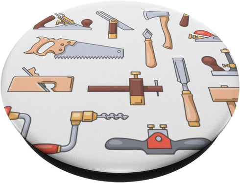 DIY Carpentry Tools Woodworking Funny DIY PopSockets Standard PopGrip