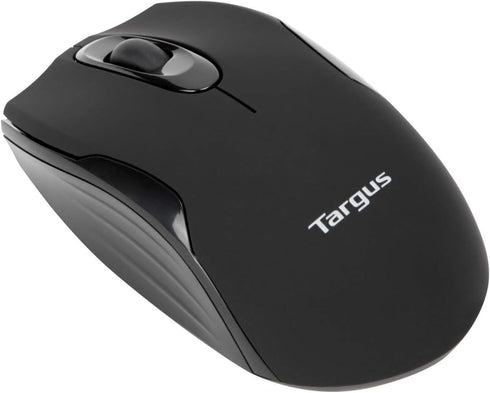 2.5-Foot (AMU75US) Targus Compact Mouse with Blue Trace Technology for Tracking and Retractable USB Cord, Black