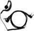 Earpiece with Mic, 2 pin G Shape Headset with Mic Ptt for Baofeng UV-5R, Kenwood Walkie Talkies