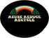 PopSockets Grip and Stand for Phones and Tablets - Reuse Reduce Recycle Trees Rainbow Retro Earth Day 2020 Gift