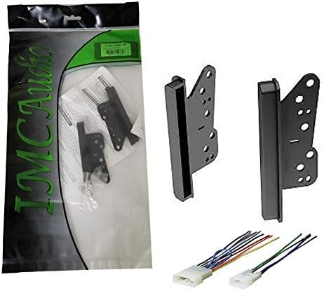 Double Din Dash Kit for 2007-2017 Toyota Yaris, Install Stereo Radio with Wire Harness