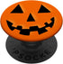 Halloween Jack O Lantern Orange Pumpkin PopSocket Standard PopGrip