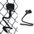 Fence Mount Chain Link Mount for Action Camera Phone, Flexible Clamp Selfie Pole Gooseneck Mount for GoPro, Insta360,