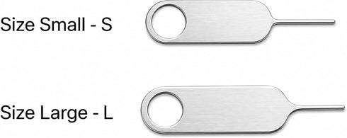 PHONSUN 6 Pack Reset 3 3 Universal Sim Card Tray Removal Tool SD Opening Eject & Doorbell Pin (Includes Keyring)