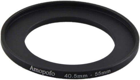 Universal Step Up Ring Filter Adapter 40.5-55mm/4.5mm to 55mm for UV, ND, CPL, Metal