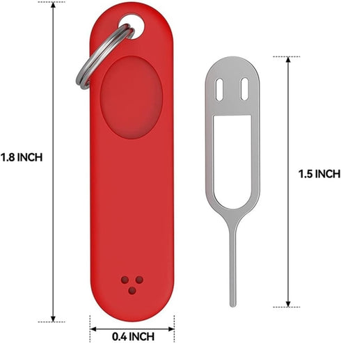 BEUTEE 6Pcs SIM Card Removal Tool-Sim Card Tray Pin Eject Removal Tool Needle Opener Ejector,with Removable Key Chain
