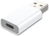 MOSWAG USB to USB C Adapter, USB C Female to USB Male for Apple MagSafe, iPhone, iPad, Galaxy Note, CarPlay