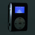 Gadpiparty Mp3 Clip Player Mini USB Music Player with LCD Screen Support Micro Card Rechargeable Battery Compact Design