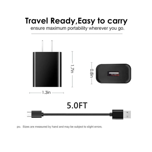 Wireless Portable Speaker Wall Charger Cable for Bugani M83 M90 M99 M115 M118 M128 M130