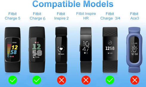 Silicone Sport Band Compatible with Fitbit Charge 6/Charge 5 Band with Case for Soft Silicone Strap with Shatter-Resistant Protective for Charge 5/Charge 4/3 Advanced Fitness Tracker