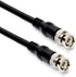 Cmple BNC Male to BNC Male Coaxial Cable, RG59u, 75ohm, Black, 12FT