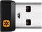 Logitech Unifying Receiver, 2.4 GHz Wireless USB Plug Compatible with Logitech Devices, Black