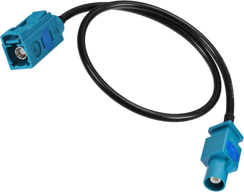 Bingfu Fakra Z Female to Male Vehicle Antenna Extension Cable, 30cm for Car Stereo, GPS Navigation, FM AM Radio