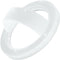 Magnetic Phone Grip for iPhone 15/14/13/12 Pro Max/Plus, Removable Loop Grip with Silicone Soft Finger Strap (White)