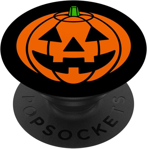 Spooky Retro Jack-O-Lantern Cute Halloween Pumpkin Vintage PopSockets Standard PopGrip