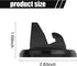 Pack-1 Car Dashboard Cell Phone Holder, 360 Degree Rotation Navigation Bracket, Car Universal Dashboard Phone Holder, for Most Cars, SUVs and Vans (Black) by Yumfugu