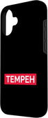 Statement Quote Culture 16 Tempeh (Funny Asien Food Statement) Case for iPhone