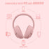 Over Ear Bluetooth Headphones 68H Playtime, 6 EQ Wireless Headset with Microphone, HiFi Stereo, Lightweight Deep Bass