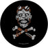 PopSockets Cell Phone Stands for Smartphones & Tablets - "Zombie Steampunk Crossbones"