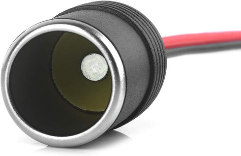 Car Cigarette Lighter with Fuse, Jtron 1set 1m Car Cigarette Lighter Adapter Add-a-Circuit TAP Adapter Lead with 12V