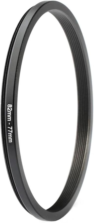 K&F Concept 11 Pieces Step Down Filter Adapter Rings Set - Metal Kit 43-37mm, 52-43mm, 55-52mm, 58-55mm, 62-58mm,