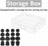 8 Pairs Silicone Ear Tips, Compatible with Powerbeats 3 2 1, Rubber Replacement Eartips for Skullcandy Earbuds, Black
