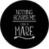 Nothing Scares Me I Ride A Mare PopSockets Swappable PopGrip for Barrel Racing Cowgirl