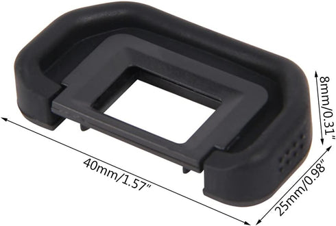 Stebcece 2pcs 60D 70D 80D EB Rubber Eyepiece for Viewfinder Goggles